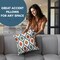 Americanflat Diamond Pattern Design Throw Pillow with Premium Polyester